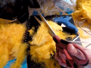 chick-costume-cut-feathers